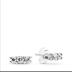 Pandora stud earings